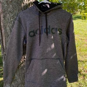 Grey Adidas hoodie